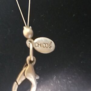 Chicos gren and blue necklace